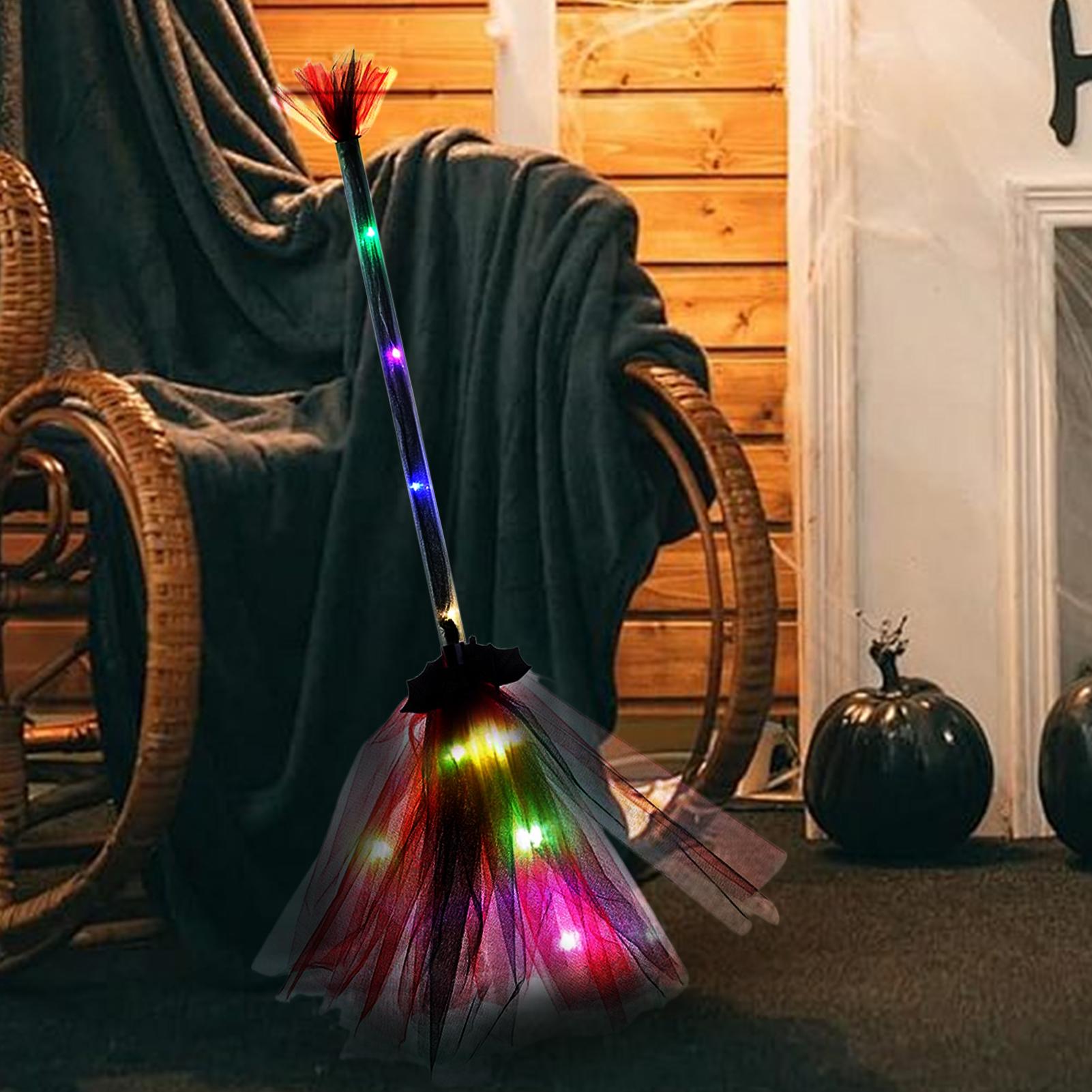Kids Outdoor Broom - Balai de sorcière à piles, accessoire