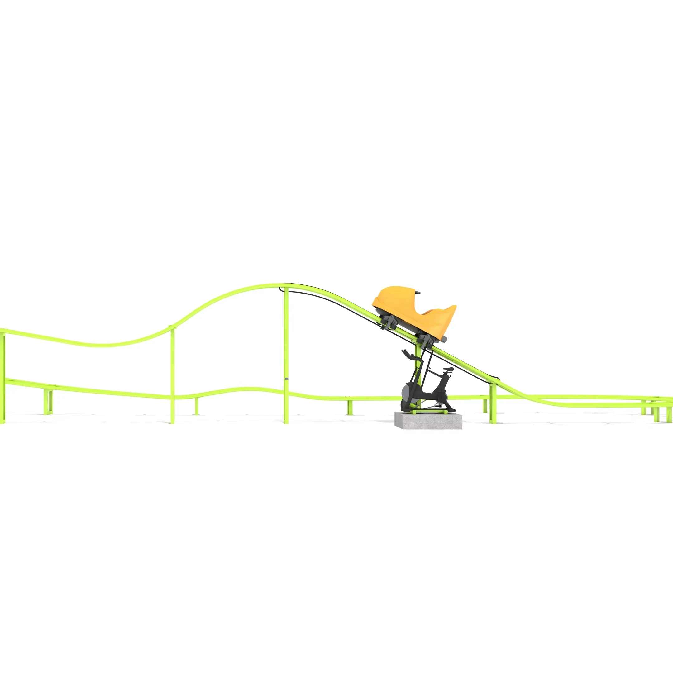 Kids Outdoor Climbing Frame - Nouveau ! Train à manivelle pour