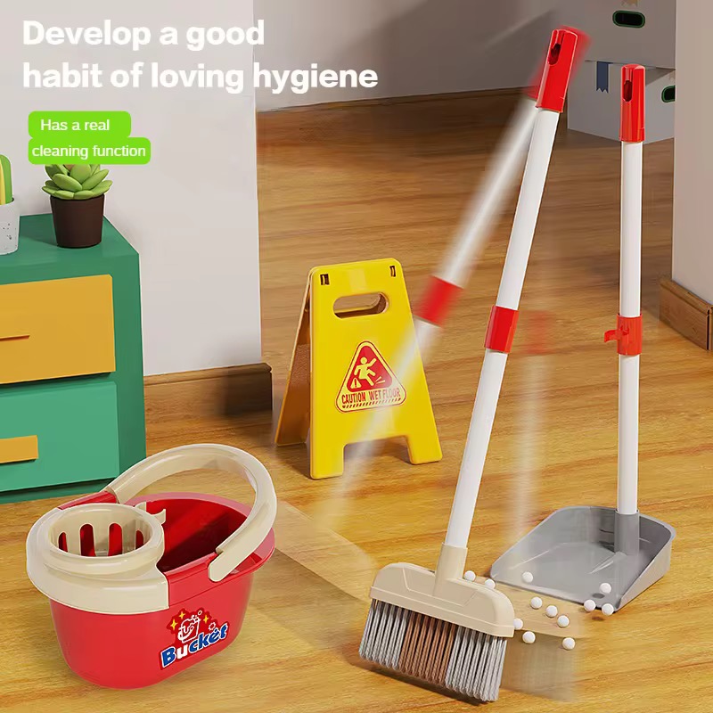 Kids Outdoor Broom - Jouets d'imitation pour enfants : Outils
