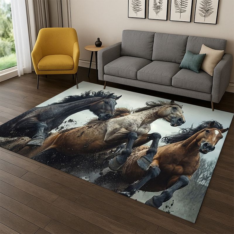 Kids Outdoor Area - Tapis de dessin animé en forme